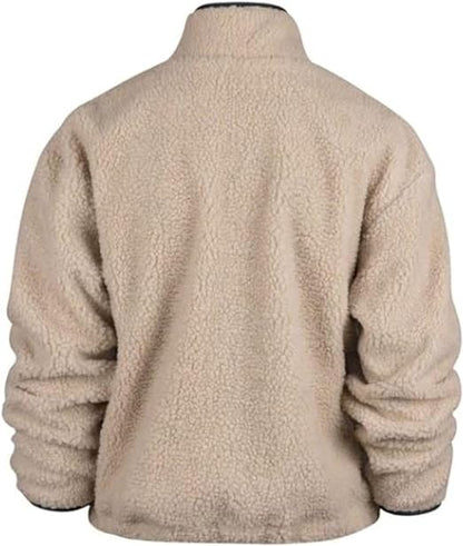 47 NHL Women's Winnipeg Jets Snowbird Quarter Zip Soft Hoodie - Cream