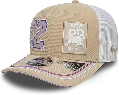 New Era 9SEVENTY Visa Cash App RB F1 Yuki Tsunoda Monaco GP Adjustable Snapback - Beige