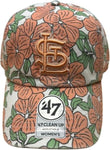 47 Clean Up Women's MLB St. Louis Florentina Adjustable Hat - Peach