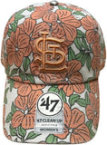 47 Clean Up Women's MLB St. Louis Florentina Adjustable Hat - Peach