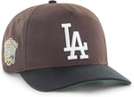 47 MLB Los Angeles Dodgers Sure Shot TT Hitch Adjustable Snapback Hat - Dark Chocolate