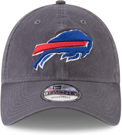 New Era NFL  Buffalo Bills Core Classic 9TWENTY Adjustable Hat Cap - Graphite