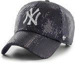 47 MLB New York Yankees Dazzle Trucker Adjustable Cap - Black