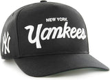 47 MLB New York Yankees Attitude Hitch Adjustable Snapback Hat - Black