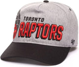 47 NBA Toronto Overshadow Hitch Adjustable Cap - Grey