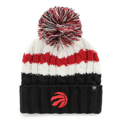 47 Brand NBA Toronto Raptors Ashfield Cuffed Knit Hat - Red