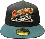 New Era 59FIFTY MiLB Buffalo Bisons Fitted Hat - Black/Green
