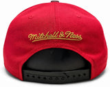 Mitchell & Ness Hockey Canada 2026 Pro Crown Fit Adjustable Snapback Hat - Red/Black