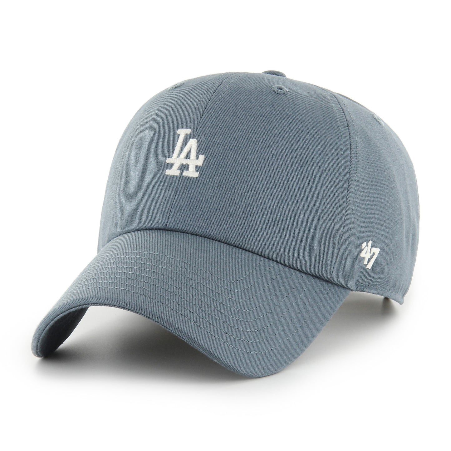 '47 Clean Up MLB Los Angeles Dodgers Foundation Adjustable Hat - Grey