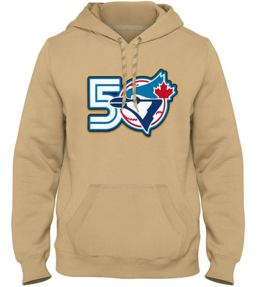 Bulletin MLB Toronto Blue Jays 50th Anniversary Twill Pullover Hoodies - Multiple Colors Available