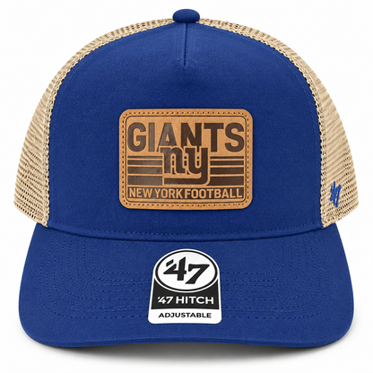 '47 brand new york giants adjustable trucker hat
