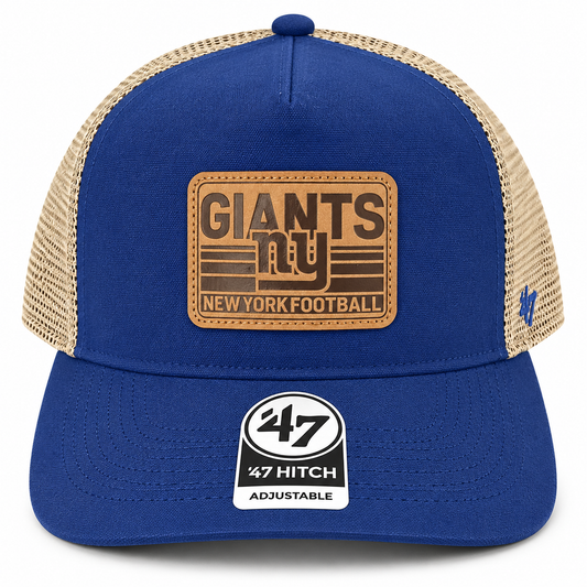 '47 brand new york giants adjustable trucker hat