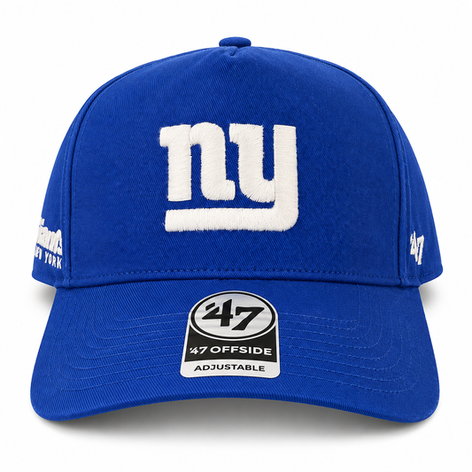 '47 NFL New York Giants Offside Adjustable Hat- Royal Blue