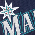 Mitchell & Ness Men's MLB Seattle Mariners Ichiro Suzuki #51 Cooperstown Mesh Batting Practice Pullover Jersey - Navy