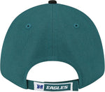 New Era NFL Philadelphia Eagles The League Two-Tone 9FORTY Adjustable Hat - Midnight Green/Black