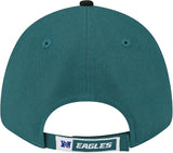 New Era NFL Philadelphia Eagles The League Two-Tone 9FORTY Adjustable Hat - Midnight Green/Black