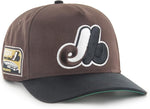 47 Hitch Sure Shot MLB Montreal Snapback Hat - Dark Chocolate