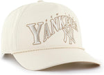 47 MLB New York Yankees Wave Rope Hitch Snapback Hat - White