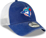 New Era MLB Toronto Blue Jays The League Alternate 4 9FORTY Velcro Adjustable Hat - Navy/Light Blue