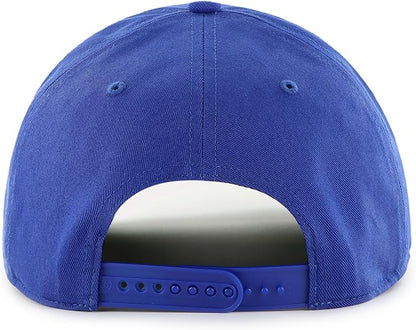 47 MLB Montreal Expos Break Wood Suede Hitch Adjustable Hat - Blue/Brown