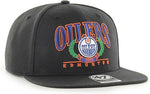 47 Captain NHL Edmonton Verdant Snapback Hat - Black