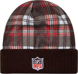 New Era Men's NFL Cleveland Browns Sideline Statement Cuffed Knit Hat- Brown