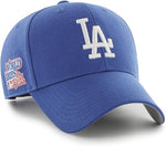 47 Men's Compatible with Dodgers Cooperstown World Series Sure Shot MVP Adjustable Hat - One Size