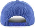 47 NHL Quebec Nordiques Double Header Corduroy Hitch Adjustable Snapback Hat - Blue