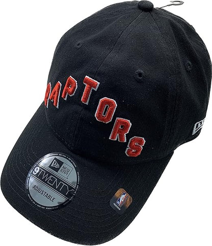 New Era Men's Black Compatible with Raptors 2022/23 Statement Edition - 9TWENTY Adjustable Hat