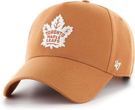 '47 NHL Toronto Maple Leafs Ballpark Offside DT Adjustable Snapback Hat - Clay Brown