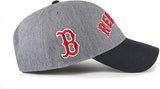 '47 MLB Boston Red Sox Granite Script MVP Snapback Hat - Grey/Black