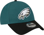 New Era NFL Philadelphia Eagles The League Two-Tone 9FORTY Adjustable Hat - Midnight Green/Black