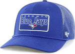 47 MLB Toronto Mainline Rope Mesh Back Trucker Snapback Hat - Blue