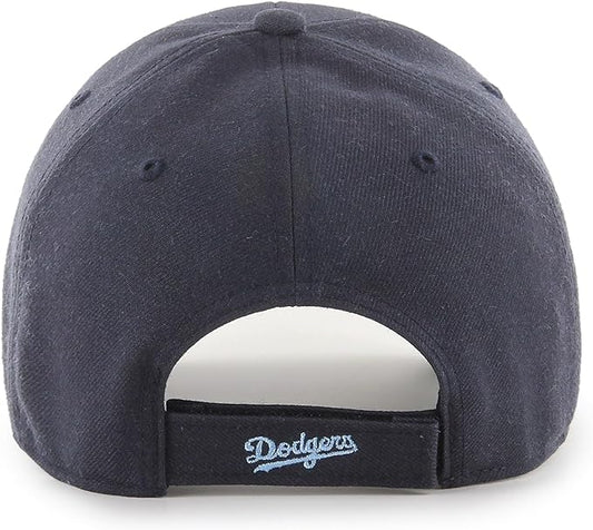 47 MLB Los Angeles Dodgers MVP Adjustable Cap - Navy/Light Blue