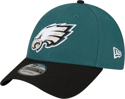 New Era NFL Philadelphia Eagles The League Two-Tone 9FORTY Adjustable Hat - Midnight Green/Black
