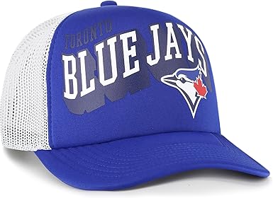 47 MLB Toronto Blue Jays Meander Trucker Adjustable Cap - Blue