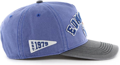 47 NHL Edmonton Oilers Calderwood Hitch RF Adjustable Snapback - Blue/Black