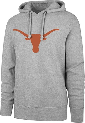 47 NCAA Texas Longhorns Imprint Headline Hoodie - Grey
