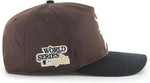 '47 MLB Detroit Sure Shot TT Hitch Adjustable Snapback Hat - Dark Chocolate