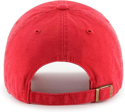 47 Clean Up CFL Calgary Stampeders Vernon Adjustable Hat - Red