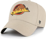 47 NHL Vancouver Canucks Sure Shot MVP Snapback Hat - Khaki