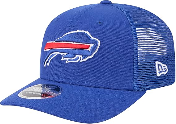 New Era 9SEVENTY 2025 NFL Buffalo Bills Team Collection Adjustable Stretch-Snap Hat - Blue