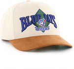 '47 MLB Toronto Blue Jays The Diamond Hitch Adjustable Snapback Hat - Cream