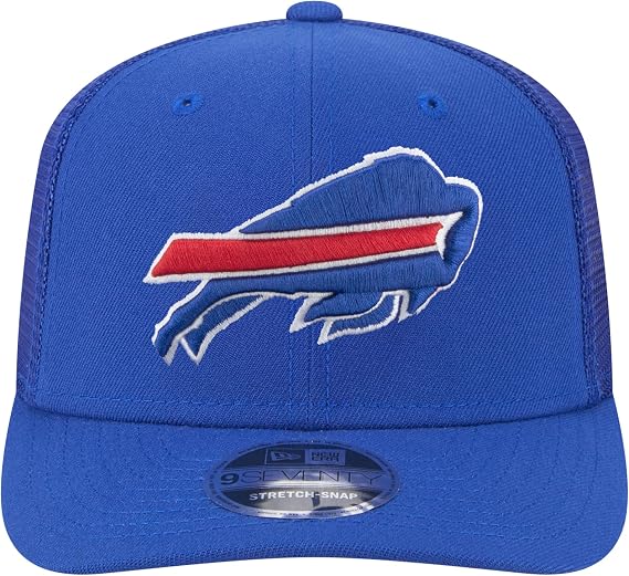 New Era 9SEVENTY 2025 NFL Buffalo Bills Team Collection Adjustable Stretch-Snap Hat - Blue