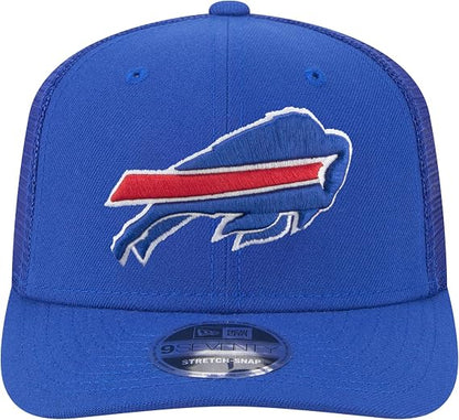 New Era 9SEVENTY 2025 NFL Buffalo Bills Team Collection Adjustable Stretch-Snap Hat - Blue