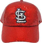 47 Women's MLB St. Louis Dazzle Clean Up Adjustable Hat - Red