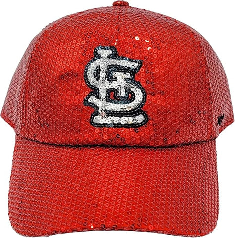 47 Women's MLB St. Louis Dazzle Clean Up Adjustable Hat - Red