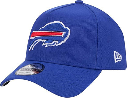 New Era 9FORTY A-Frame NFL Buffalo Bills Snapback Hat - Royal Blue