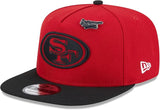 New Era San Francisco 2024 Inspire Change A-Frame 9FIFTY Snapback Hat - Red