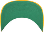 '47 NHL Vancouver Canucks (Skate) Super Hitch Adjustable Snapback Hat - Black/Yellow